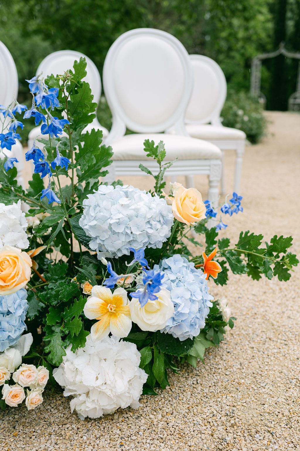 Wedding cake at Domaine de Lamanon, Provence