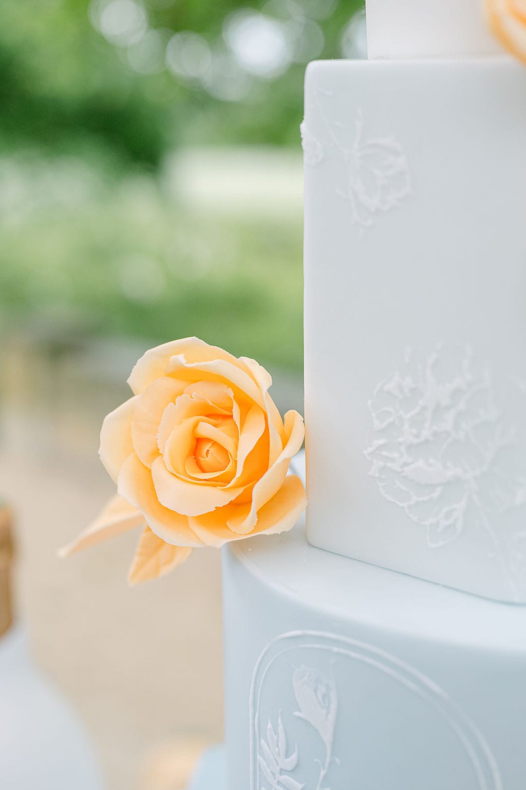Wedding cake at Domaine de Lamanon, Provence
