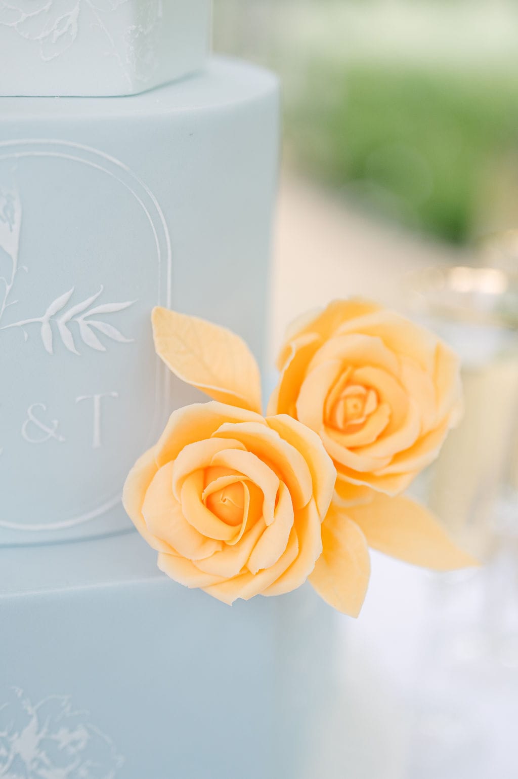 Wedding cake at Domaine de Lamanon, Provence