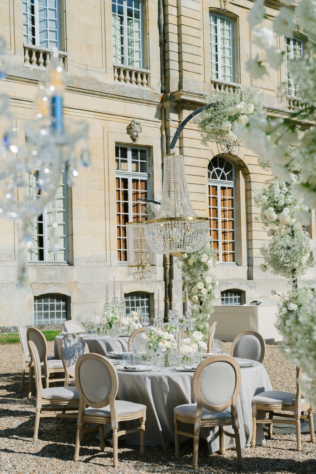 Sophie and Alexander wedding cake at Château de Champlatreux, north of Paris