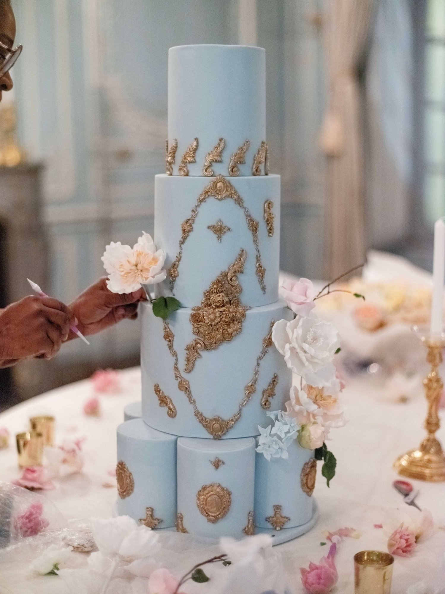 Paris wedding cake designer at Champlatreux