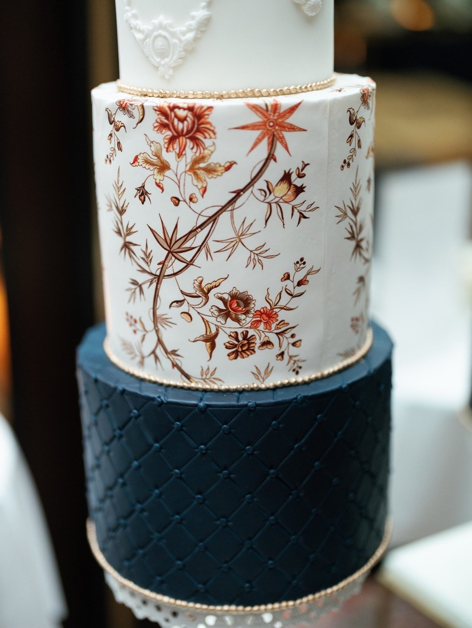 Sugar paste mignardises detail from my Paris atelier