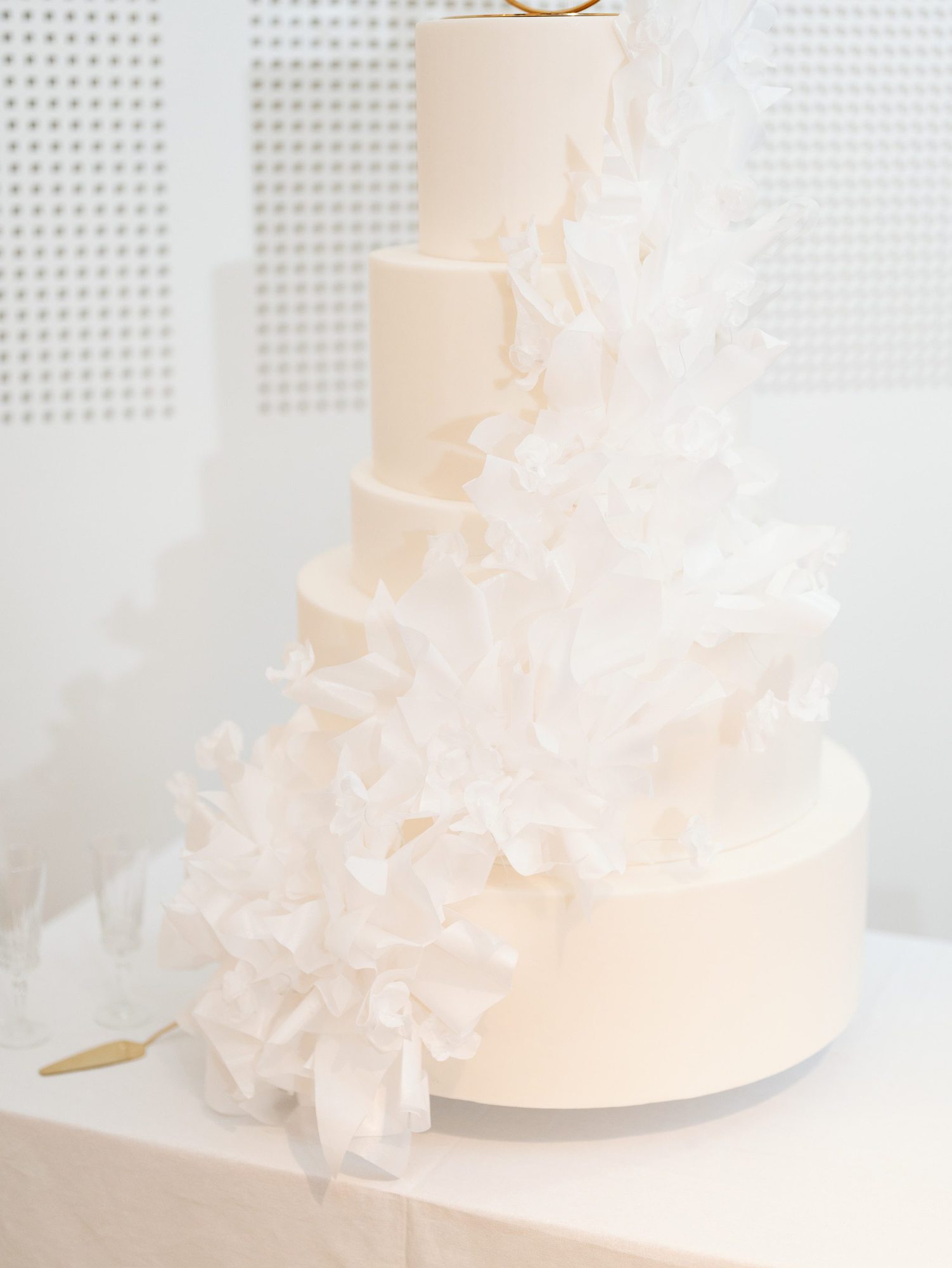 Wedding cake on the French Riviera