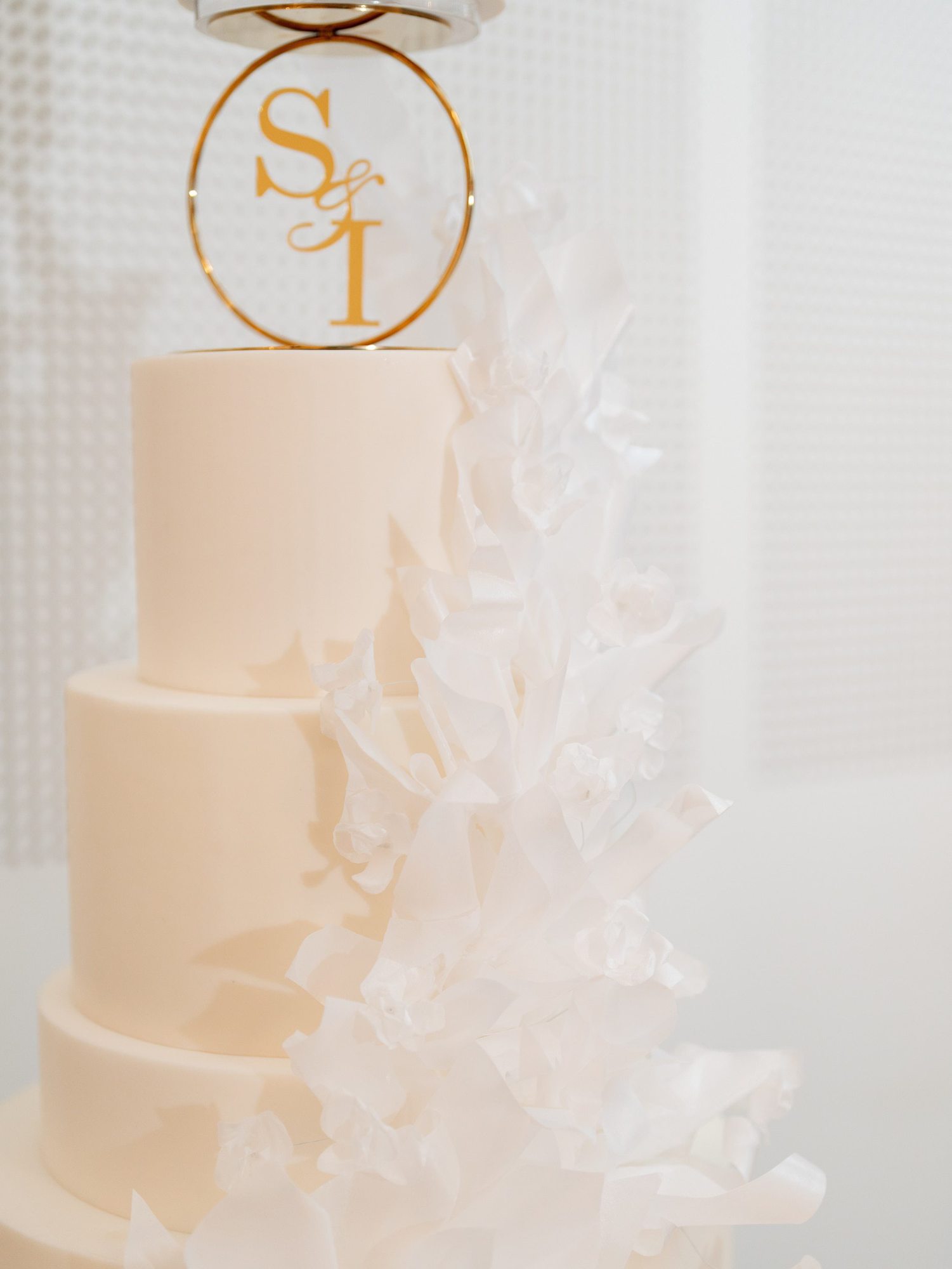 Wedding cake on the French Riviera