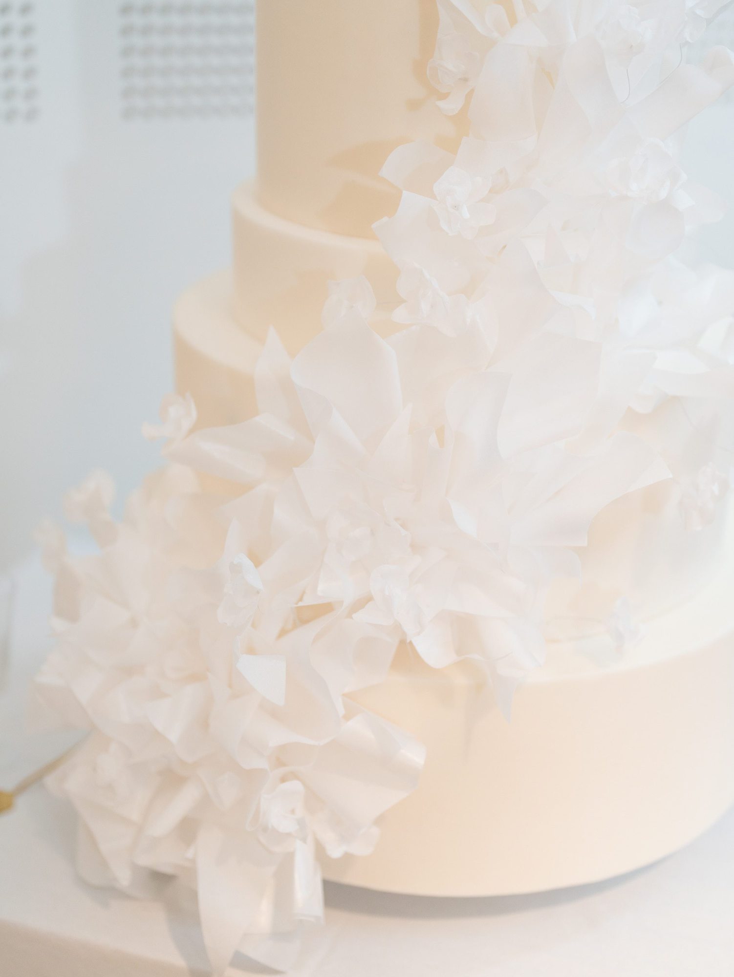 Wedding cake on the French Riviera