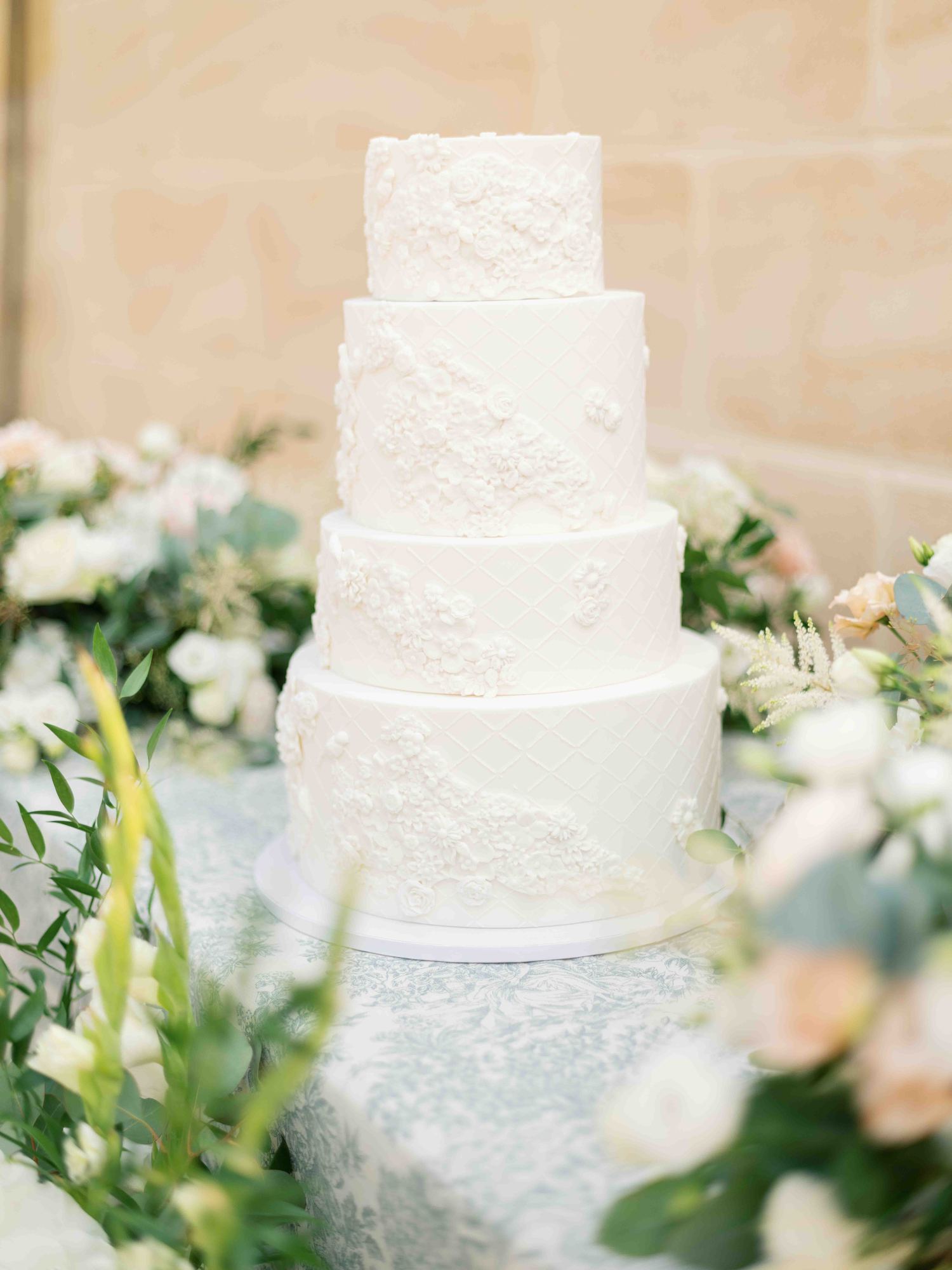 Paris wedding cake