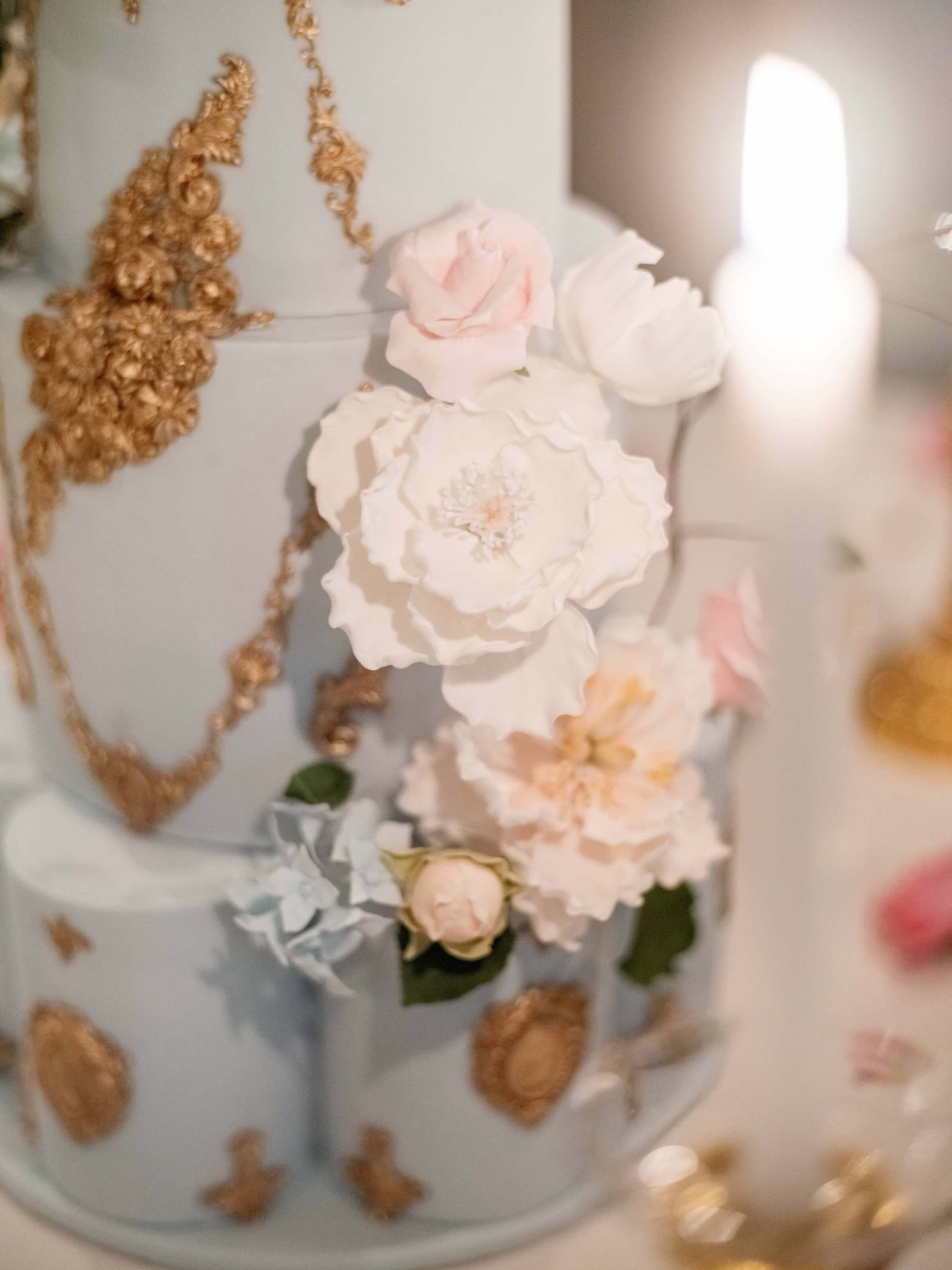 Gâteau de mariage sur mesure au Château de Champlatreux, Val-d'Oise