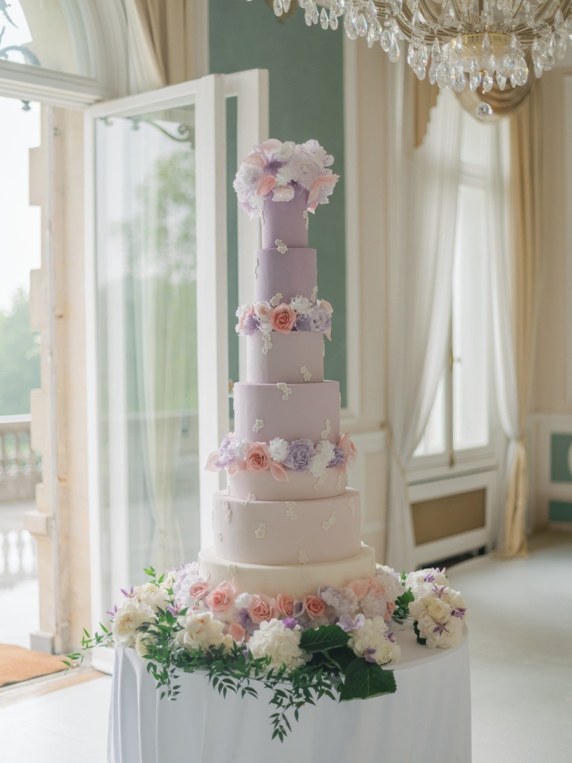 Luxury wedding cake · French Riviera